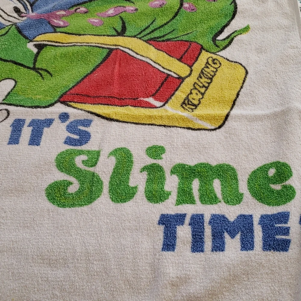 Vintage 1989 Ghost Busters Beach Towel